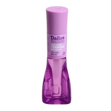 Imagem de Esmalte Top Coat Dailus  Que Tudo Termine em Brilho, 8ml