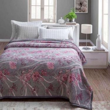 Imagem de Cobertor Dyuri Plus Casal 1,80 M X 2,20 M Cor: Cinza Paloma - Jolitex