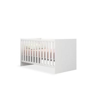 Imagem de Berço Mini Cama Americano Doce Sonho Branco para Quarto Infantil - Q M