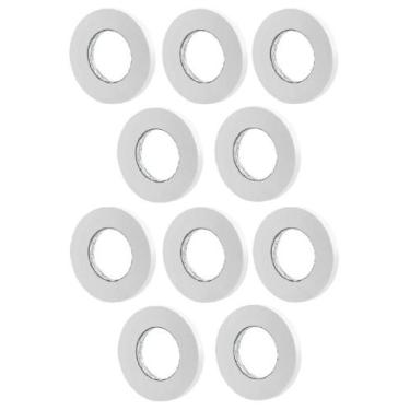 Imagem de Kit 10 Fitas De Borda Para Moveis Mdf Branco Tx - 22mmx 50mt - Allpart