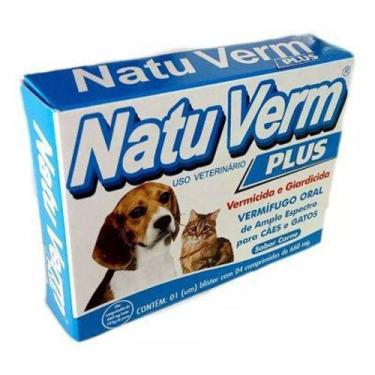 Imagem de Natu Verm Plus Vermífugo Sabor Carne 660mg - VetBras