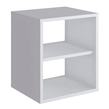 Imagem de Nicho Mesa de Cabeceira 35cm - Testoni Decor, Branco