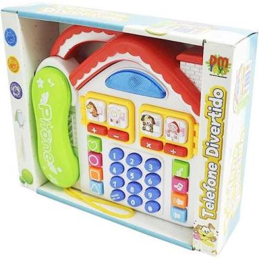 Imagem de Brinquedo Educativo Telefone Divertido Casa, DM Toys