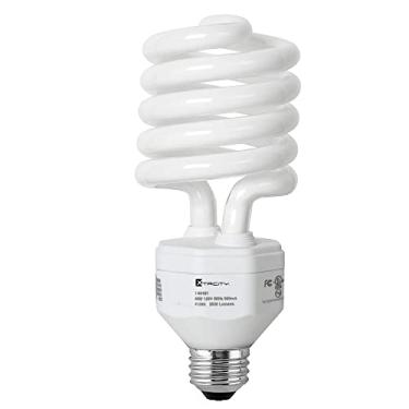 Imagem de Lâmpada fluorescente compacta, CFL, espiral T4, branco frio 4100K, 40W (equivalente a 150 watts), 2650 lumens, base média E26, 120V, Energy Star