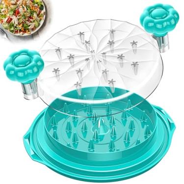 Imagem de Ferramenta de trituração de frango grande – Trituradores de carne profissionais de 25 cm para peito de frango, máquina de moer, utensílios de cozinha visíveis com escova, tira antiderrapante forte