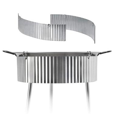 Imagem de ZENDEU Para-brisas para queimador a gás Paella (71 cm)