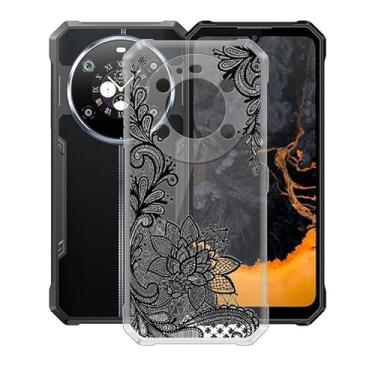 Imagem de AQGGIIXY Capa de telefone para Fossibot F109 5G (6,7 polegadas), capa protetora de silicone transparente, capa ultrafina flexível de TPU à prova de choque, para capa Fossibot F109 5G - WM108