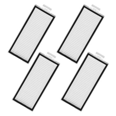 Imagem de Pacote com 4 filtros laváveis para Roborock Q5 Pro Q5 Pro+(Plus) Q5 Max+(Plus) Q5 DuoRoller+ Q7 Q7 Max Q7 Max Q7 Max+ Q8 Max Q8 Max+ Robot Vacuum Cleaner Accessories Replacement Part True HEPA Filter