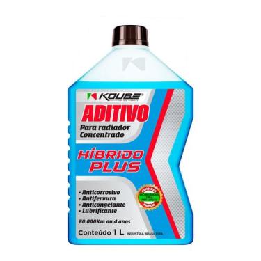 Imagem de Aditivo Radiador Concentrado Híbrido Plus 1L KOUBE, AZUL