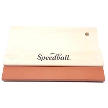 Imagem de Speedball Rodo de neoprene, durômetro de 20 cm, 70 para serigrafia gráfica em papel, papelão e madeira