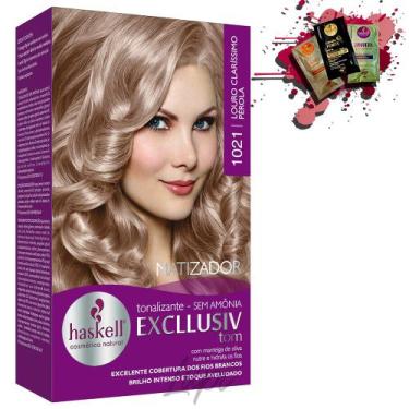 Imagem de Tonalizante 1021 Haskell Excllusiv Tom Louro Clarissimo Perola Matizad