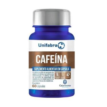 Imagem de Cafeina com 60 capsulas unifabra - MARCA EXCLUSIVA