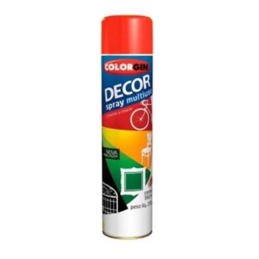 Imagem de Tinta Spray Vermelho 360 ML - 250 GR Brilhante - DECOR COLORGIN
