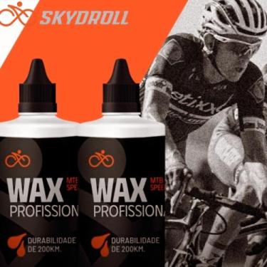 Imagem de Cera para corrente de bike parafinada 100ml - Skydroll