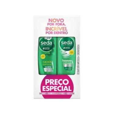 Imagem de Shampoo e Condicionador Seda Cocriações - Cachos Definidos, 325ml + 32
