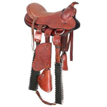 Imagem de Sela Americana Infantil SV1135 - Havana - Selaria Vertentes