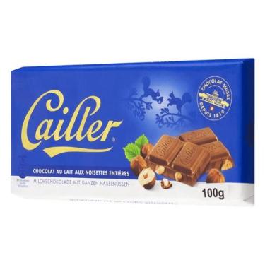 Imagem de CAILLER - BARRA - AU LAIT AUX NOISETTES - CHOCOLATE AO LEITE COM AVELA