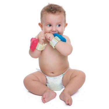 Imagem de Mordedor Infantil Com Chocalho Bochechudos Toyster