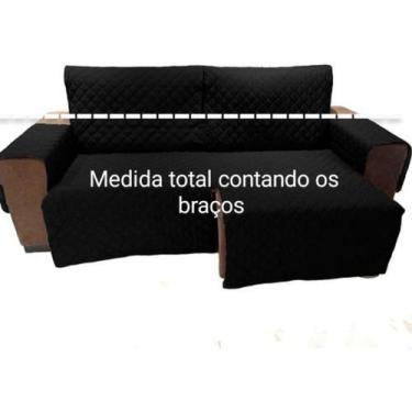 Imagem de Protetor Sofá 2.90m(medindo Com Braços)2 Modulos Retratil e reclinavel