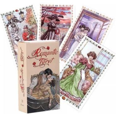 Imagem de Romantic Tarot Deck Tarô Romantico Baralho de Cartas de Oráculo