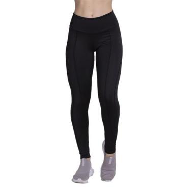 Imagem de Calça Legging Montaria Vekyo Modas Peluciada Quente Academia Treino In