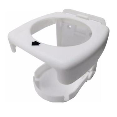 Imagem de 1 Porta Copo Retratil Lancha Ônibus Carro Universal Branco - TOP-AR