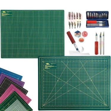 Imagem de Base de Corte Dupla Face Multiuso Cortar Papel Tecido Artesanato Patch