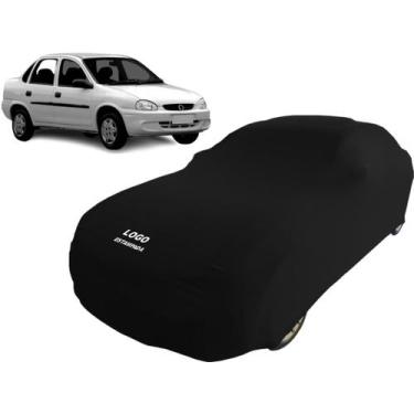 Imagem de Capa Carro Chevrolet Corsa Classic Proteger Pintura Riscos - Mz, Preta