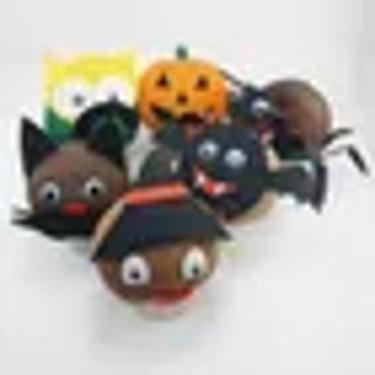 Imagem de Boneco ecológico Halloween variados 6 un - Horta e Jardim