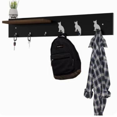 Imagem de Porta Chaves Organizador De Bolsas Com Prateleira P.M.C.C SF - ShopFor