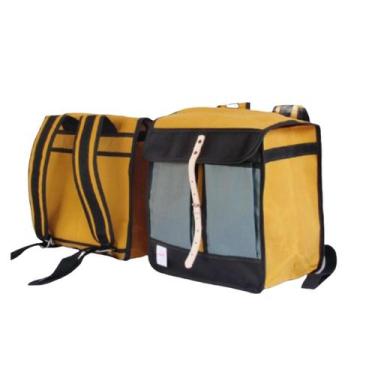 Imagem de Mochila De Lona Para Ferramentas 2 Bolsos Grande Resistente - JABEZ'Z