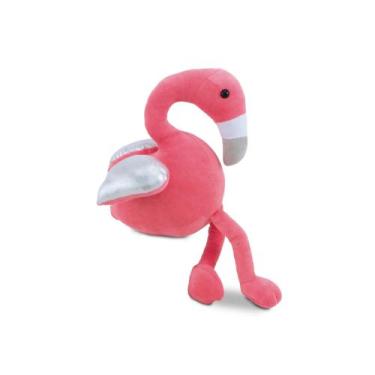 Imagem de Flamingo de Pelúcia 40cm Decoração Anti-alérgico - Toybrink