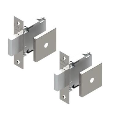 Imagem de Trava de Segurança Tetra Chave Auxiliar 601 Roseta Quadrada 529 Inox P