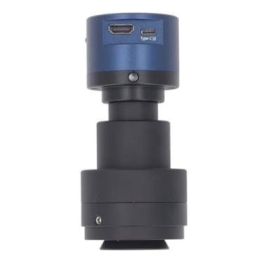 Imagem de Câmera de Microscópio Industrial, Gravação de Vídeo 41MP 4K, Saída USB Ocular Eletrônica, Com Adaptador de Montagem C para Formatos de Sensor de 1 a 3 Polegadas (Plugue UE)