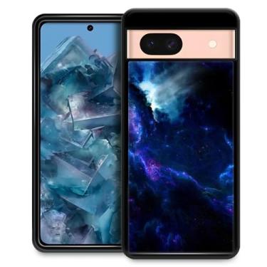 Imagem de CARLOCA Compatível com capa Google Pixel 8A, céu estrelado ao amanhecer padrão ultra proteção à prova de choque silicone macio TPU antiderrapante traseira para Google Pixel 8A