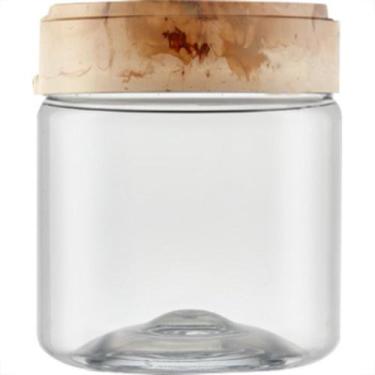 Imagem de Pote Pet Tr.Travertino Bege 1000Ml - BANDEIRANTE