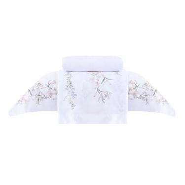 Imagem de Jogo de Cama Solteiro Percal 180 Fios Buddemeyer Percalle Orquidário 100% Algodão Penteado Estampado 3 peças