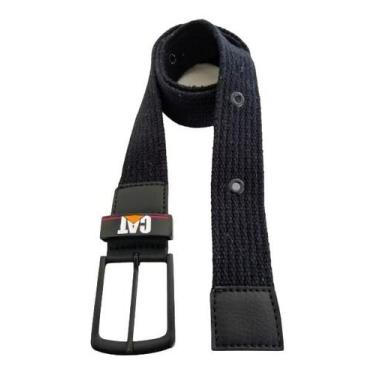 Imagem de Cinto Em Lona Com Fivela - ROMORO, Azul, Marinho, Único