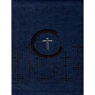 Imagem de Livro - Biblia Nvi Slim Azul Cruz - 3ªed, 3, 14.5 x 22
