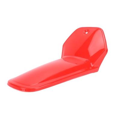 Imagem de Motocicleta Mudflap Frente Forte Proteção Longa Duração Dirt Bike Frente Mudguard para PW80 Feito de Plástico Melhora a Aparência (vermelho)