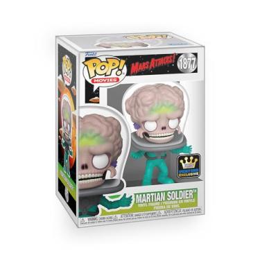 Imagem de Epic Collectibles Filmes: Mars Attack - Martian Soldier Specialty Series Edição Limitada Exclusivo Boneco de Vinil Conjunto Colecionável com Protetor de Caixa Pop Compatível com Funko