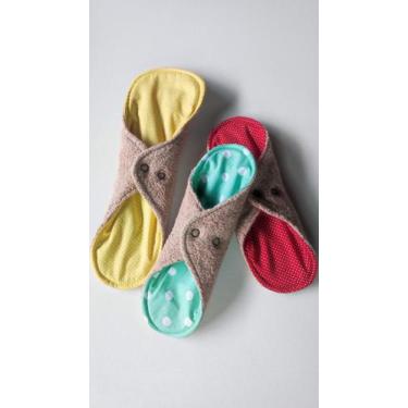 Imagem de Kit de absorventes reutilizável - fluxo intenso -  3 unidades - Ateliê