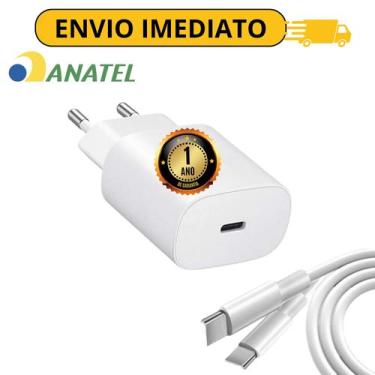 Imagem de Carregador Compativel P/ Moto G30 G20 G9 Play G10 G8 G7 G42 G52 G62 G8