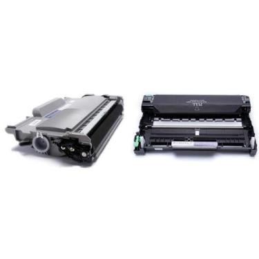 Imagem de Kit toner compatível com tn450 + unidade de cilindro dr420 byqualy