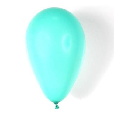 Imagem de Balão São Roque Nº 7 C/50 Azul Turquesa - Aluá festas