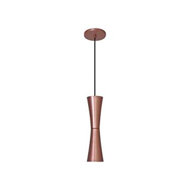 Imagem de Lustre Pendente Pequim Peq 1 Lamp E27 Rosê