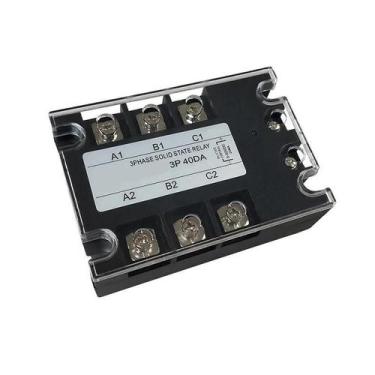 Imagem de Relé de Estado Sólido Trifásico SSR-80DA 80A 24-480VAC - ENG Automação