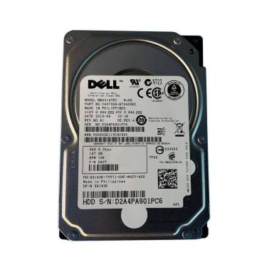 Imagem de Hd Sas Dell 146gb 10k 2.5 0x143k X143k Mbd2147rc 6gbps