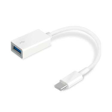 Imagem de Cabo otg Adaptador usb-c para USB - USB 3.0 - Branco - TP-Link UC400