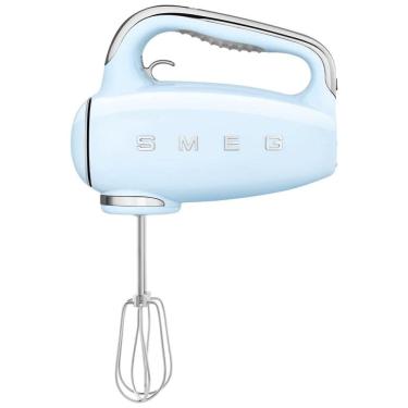 Imagem de Batedeira de Mão com 9 Velocidades e Acessórios de Aço Inox, 220W, 110v, SMEG HMF01, Azul